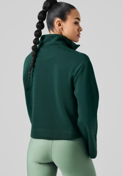 Sale Comfy Half Zip Sweater - Gensere