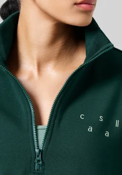 Sale Comfy Half Zip Sweater - Gensere