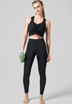 Hot Crease High Waist Tights - Tights