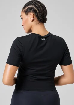 Online Delight Short Wrap Tee - T-Skjorter