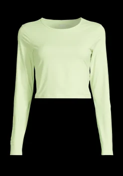 Graphic Crop Long Sleeve - Gensere|Crop Tops