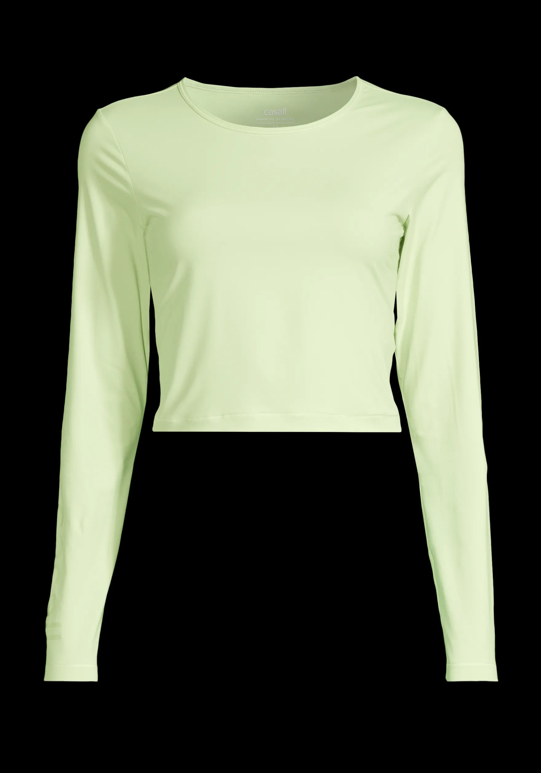 Graphic Crop Long Sleeve - Gensere|Crop Tops