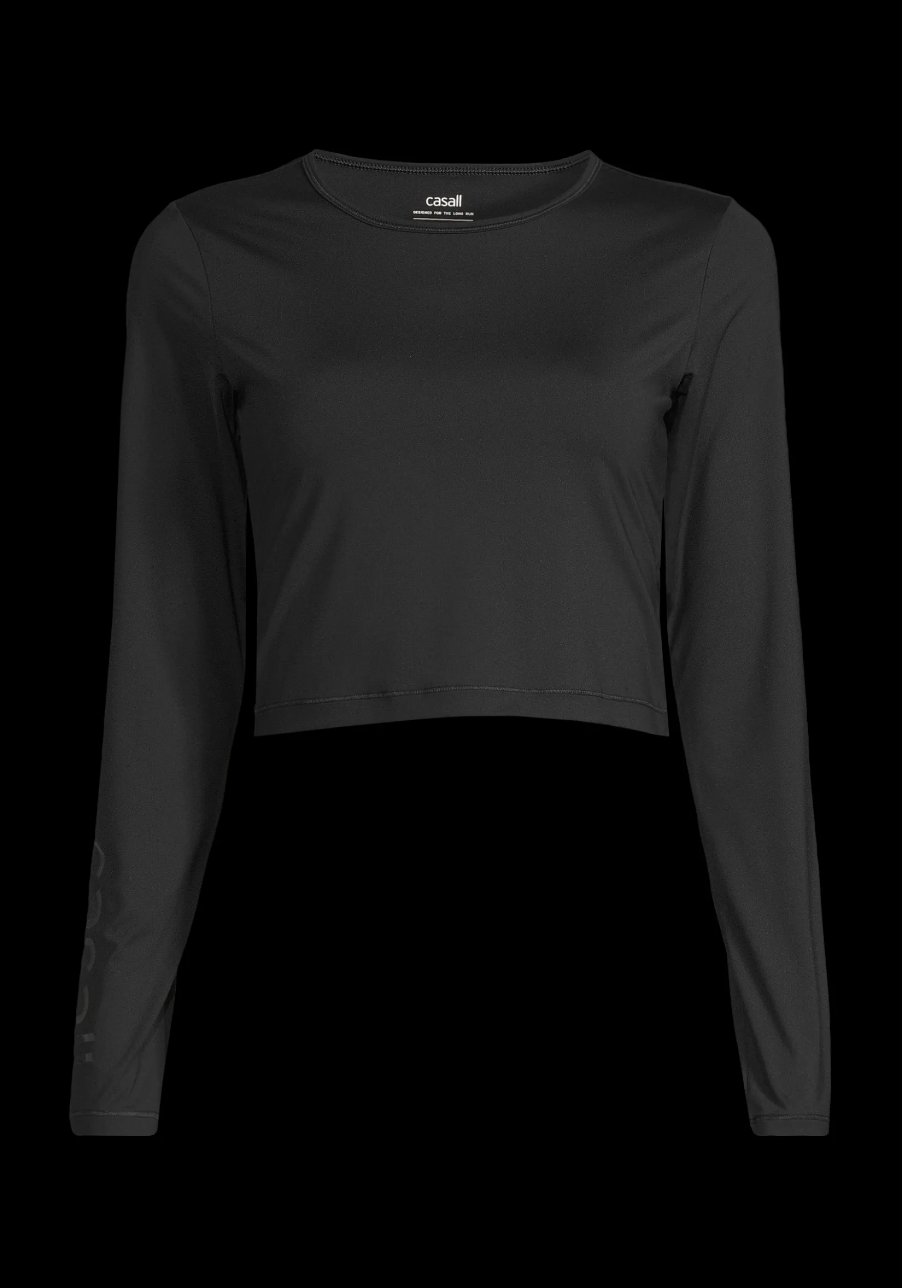 Online Graphic Crop Long Sleeve - Gensere|Crop Tops