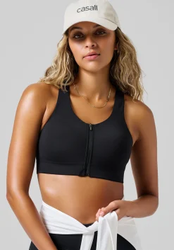 Discount Impact Zip Sports Bra - Sports-Bh