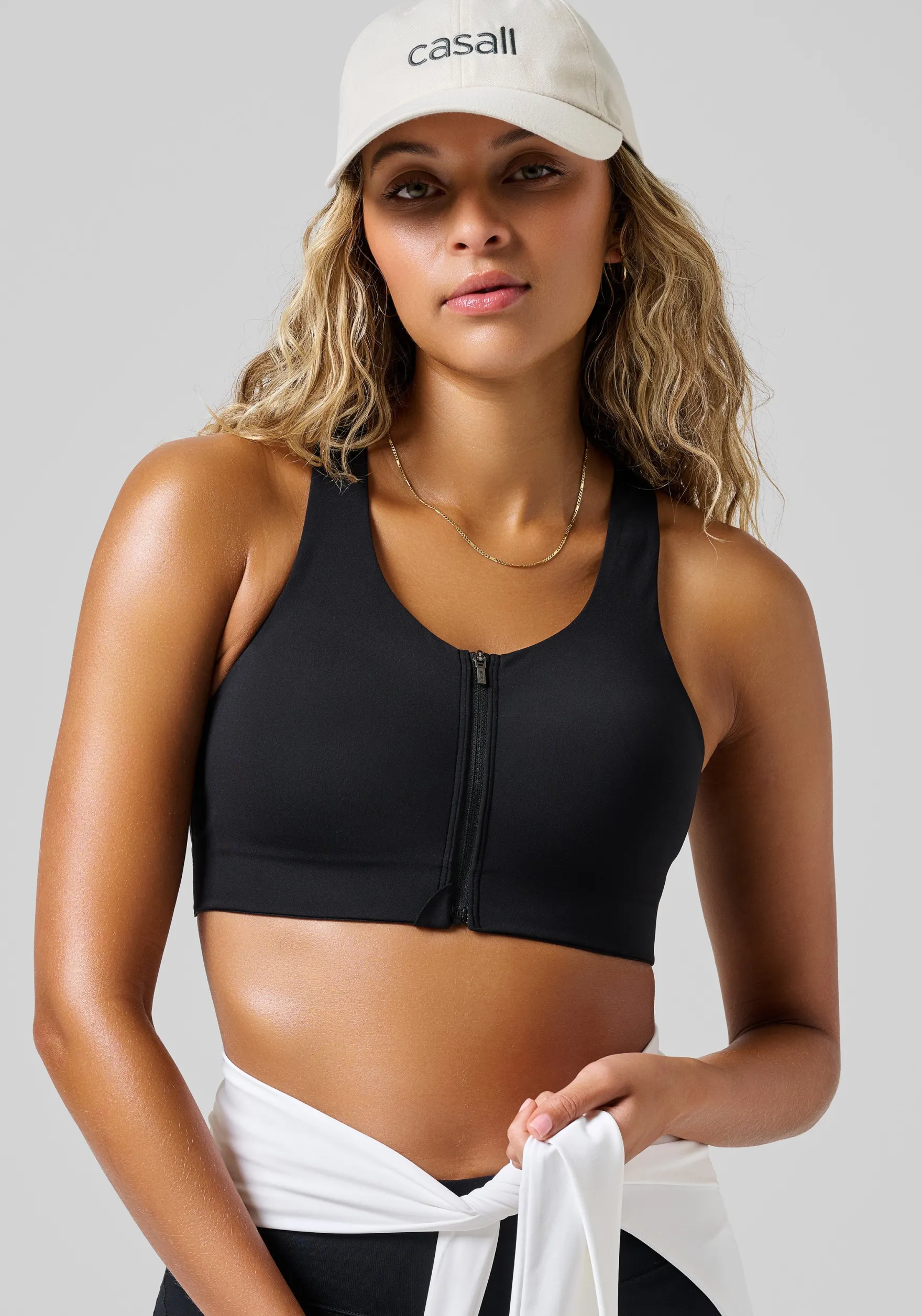 Discount Impact Zip Sports Bra - Sports-Bh