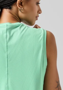 Clearance Laser Mesh Muscle Tank - Singleter