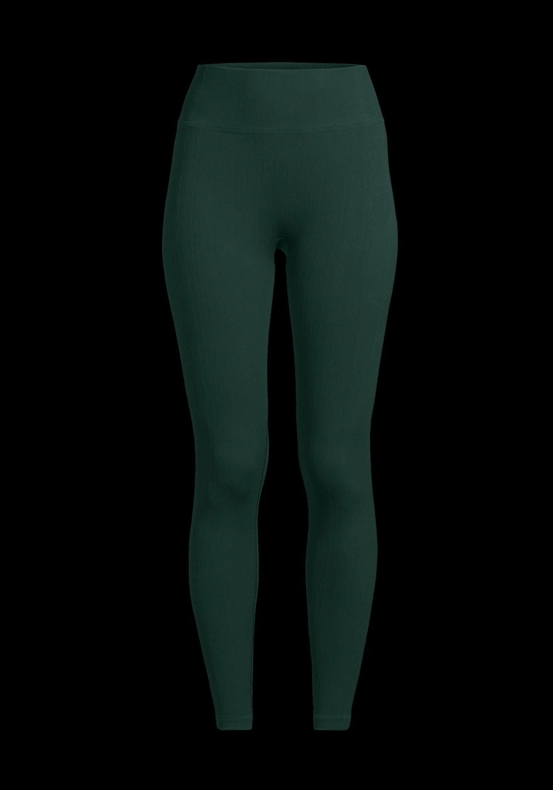Multi Rib Seamless High Waist Tights - Tights