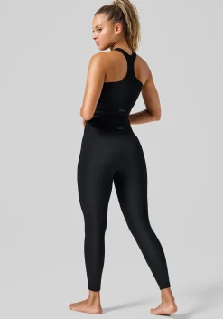 Online Multi Rib Seamless High Waist Tights - Tights