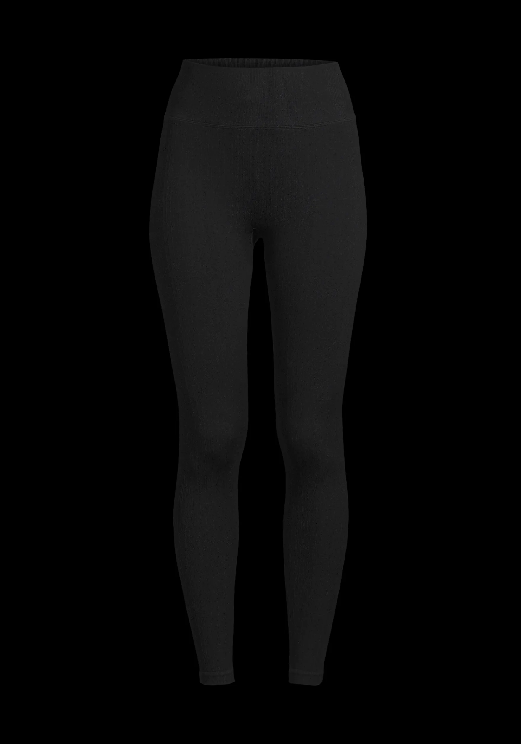 Online Multi Rib Seamless High Waist Tights - Tights