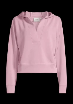 Clearance Peachy V-Neck Hoodie - Gensere