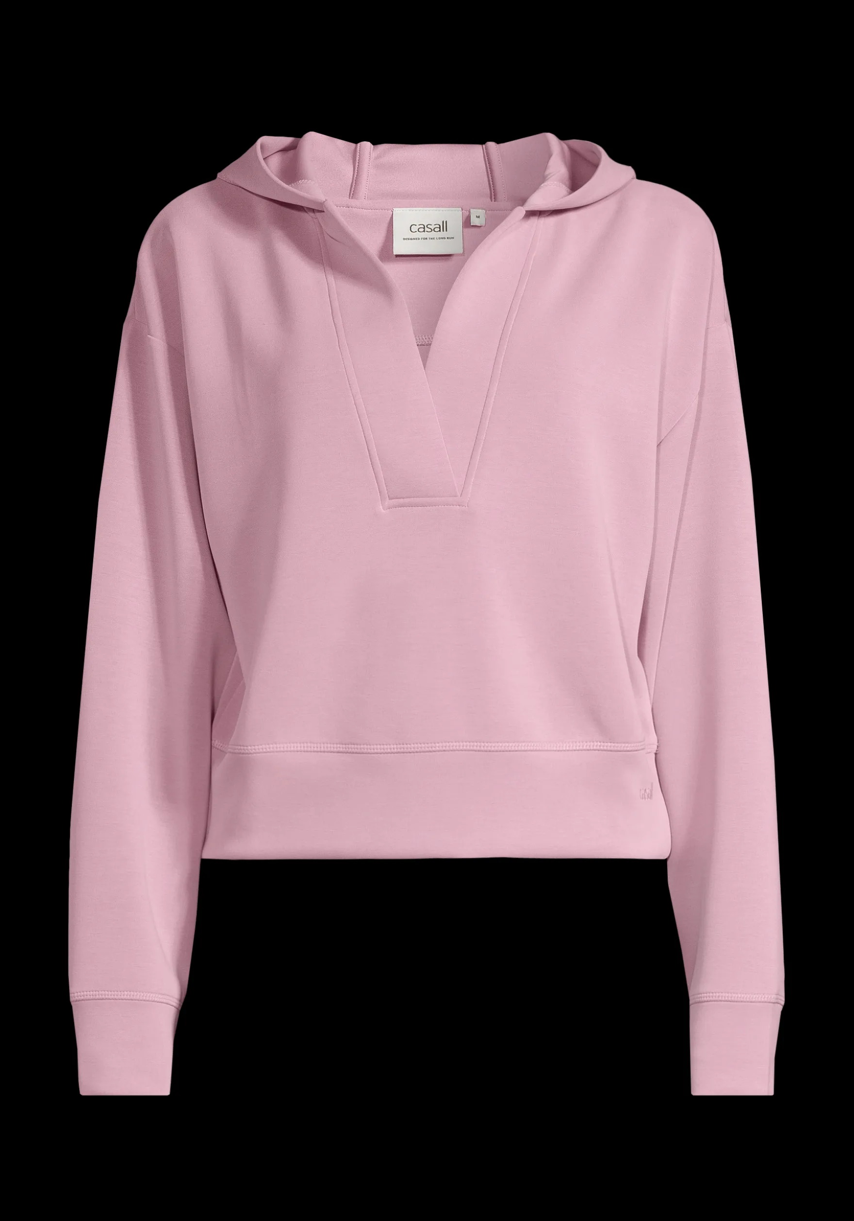 Clearance Peachy V-Neck Hoodie - Gensere