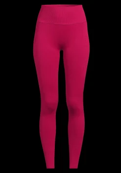 Hot Scallop High Waist Seamless Tights - Tights
