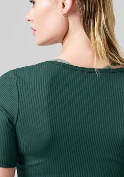 Online Scoop Rib Tee - T-Skjorter|Singleter