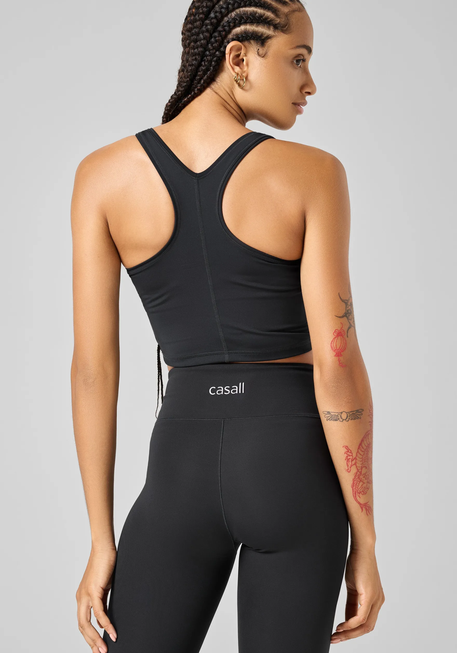 Online Sharp Back Sport Top - Crop Tops|Singleter