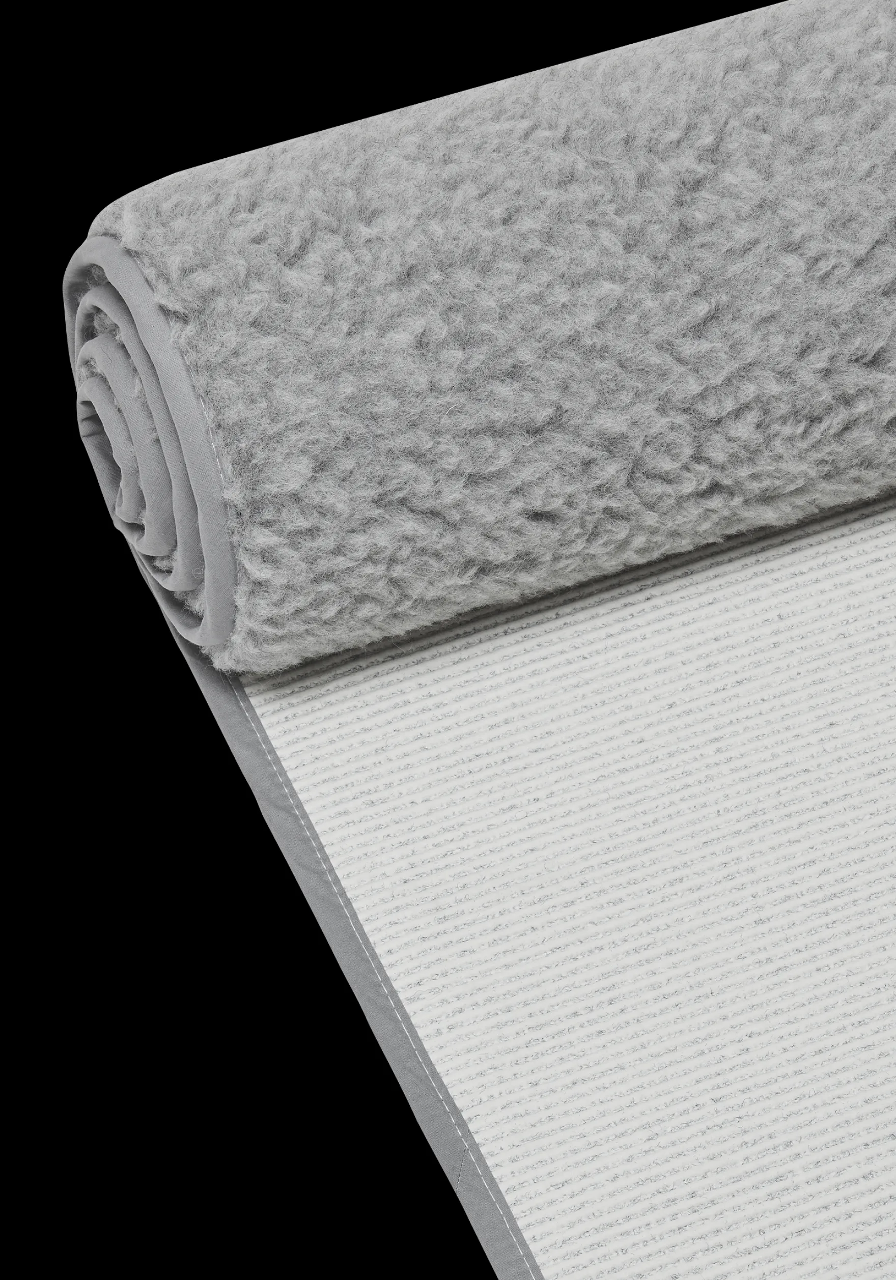 New Yoga Mat Natural Wool 200x75cm - Yogamatte